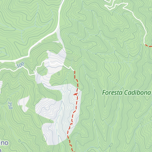 Map of Bric Pian del Merlo