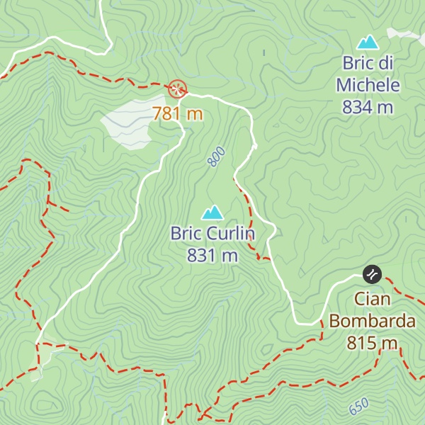 Map of Bric Curlin