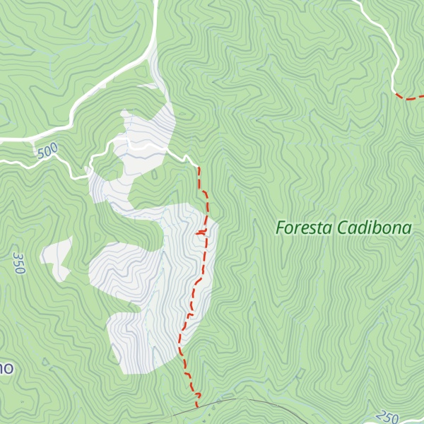 Map of Bric Caprina