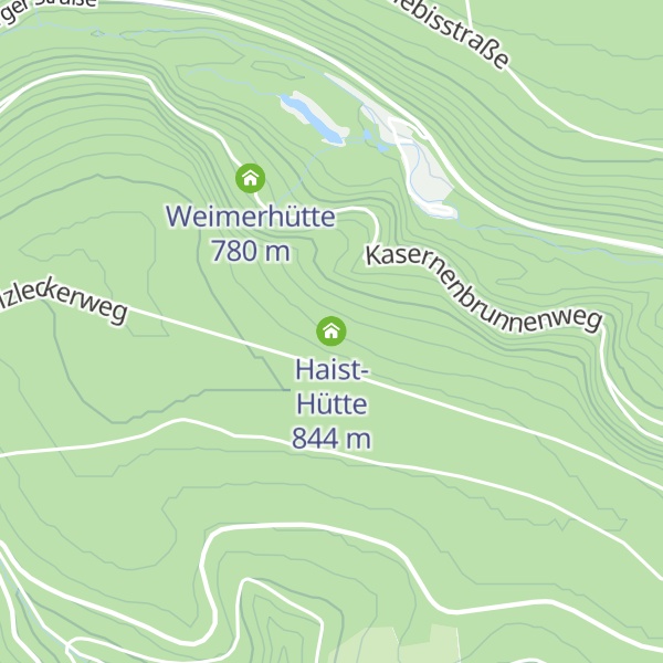 Map of Haist-Hütte