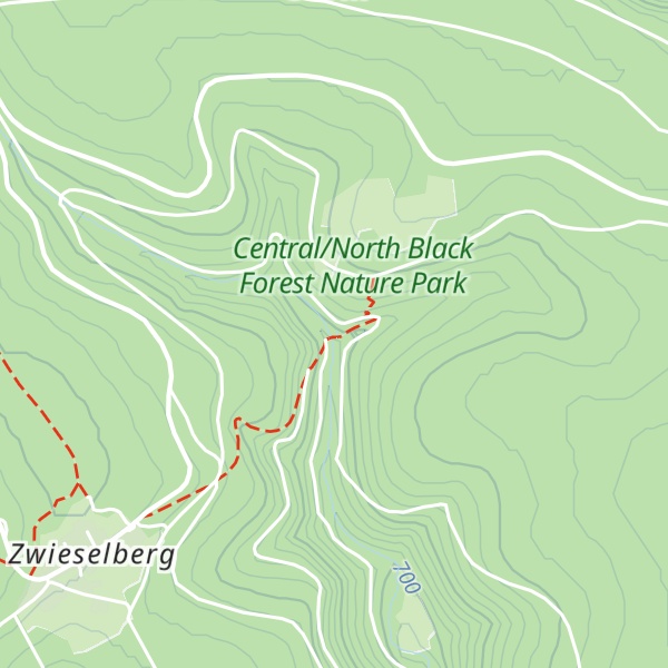 Map of Kinzigle-Hütte