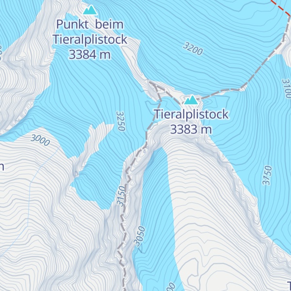 Map of Hintere Gelmerhörner