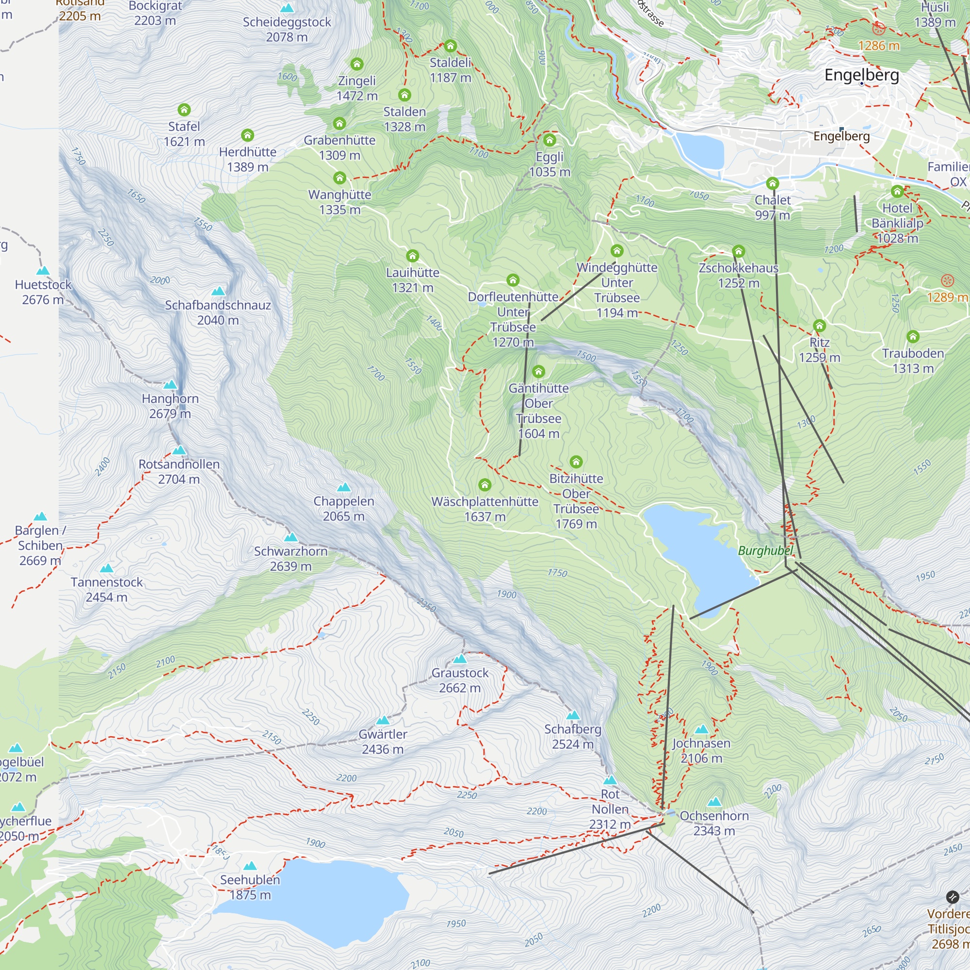 Wäschplattenhütte map