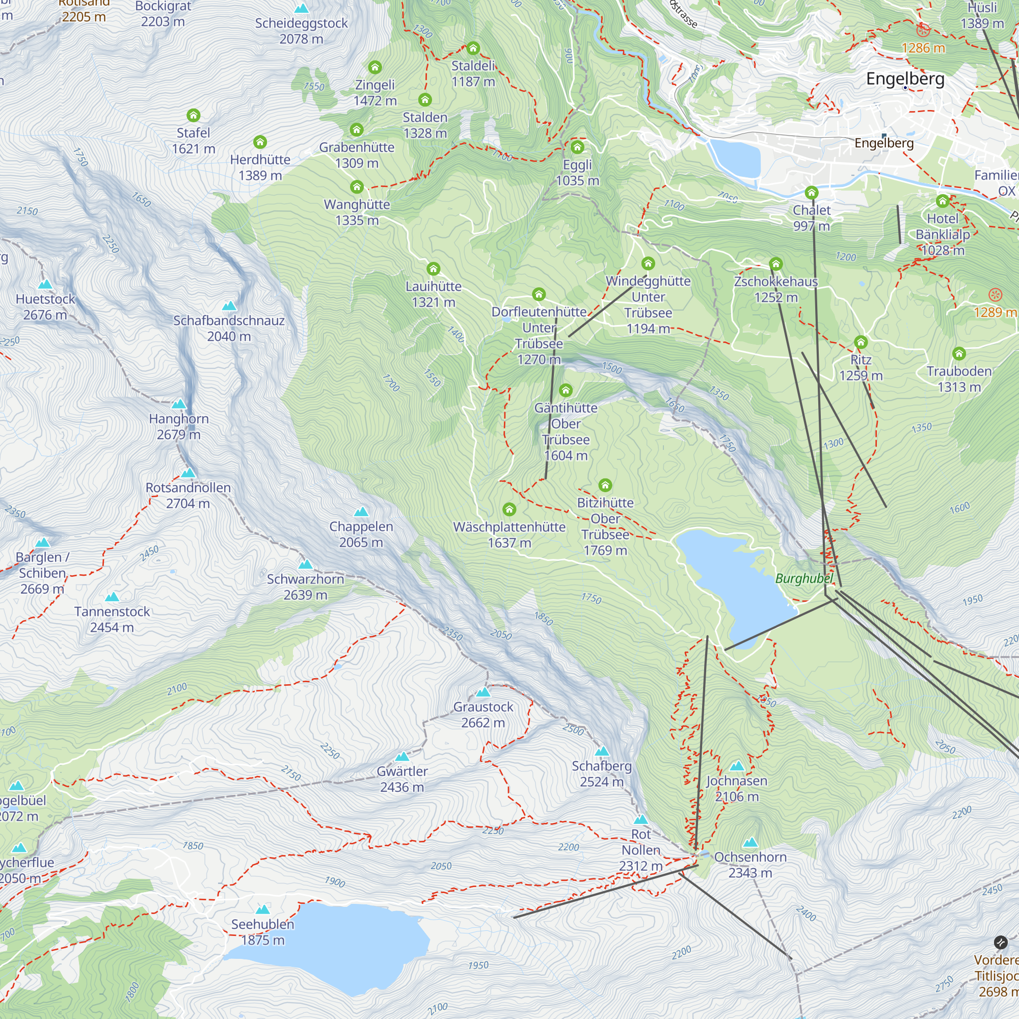 Wäschplattenhütte map