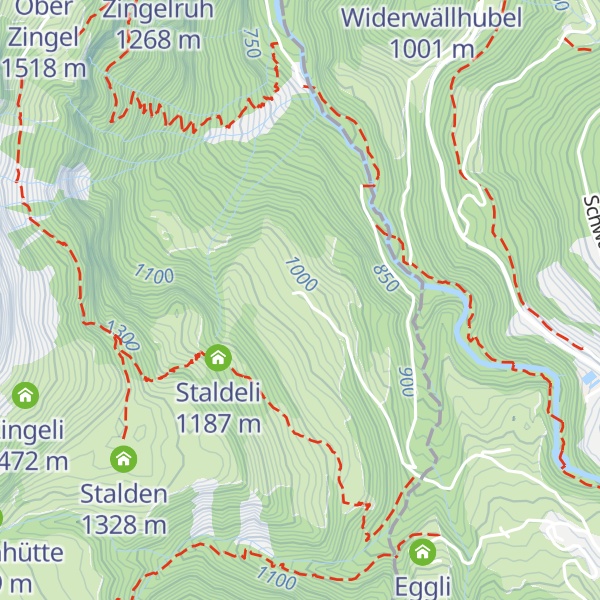 Map of Arni-Schwändli