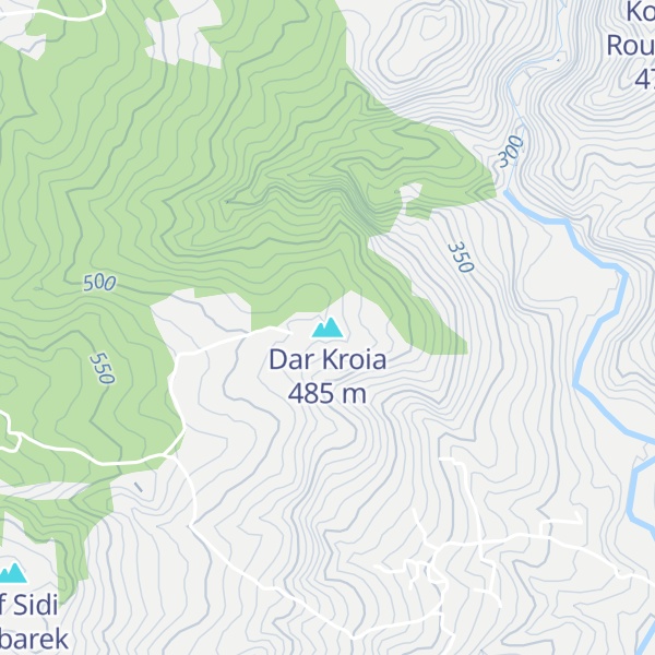 Map of Dar Kroia