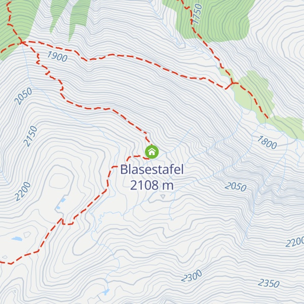 Map of Blasestafel