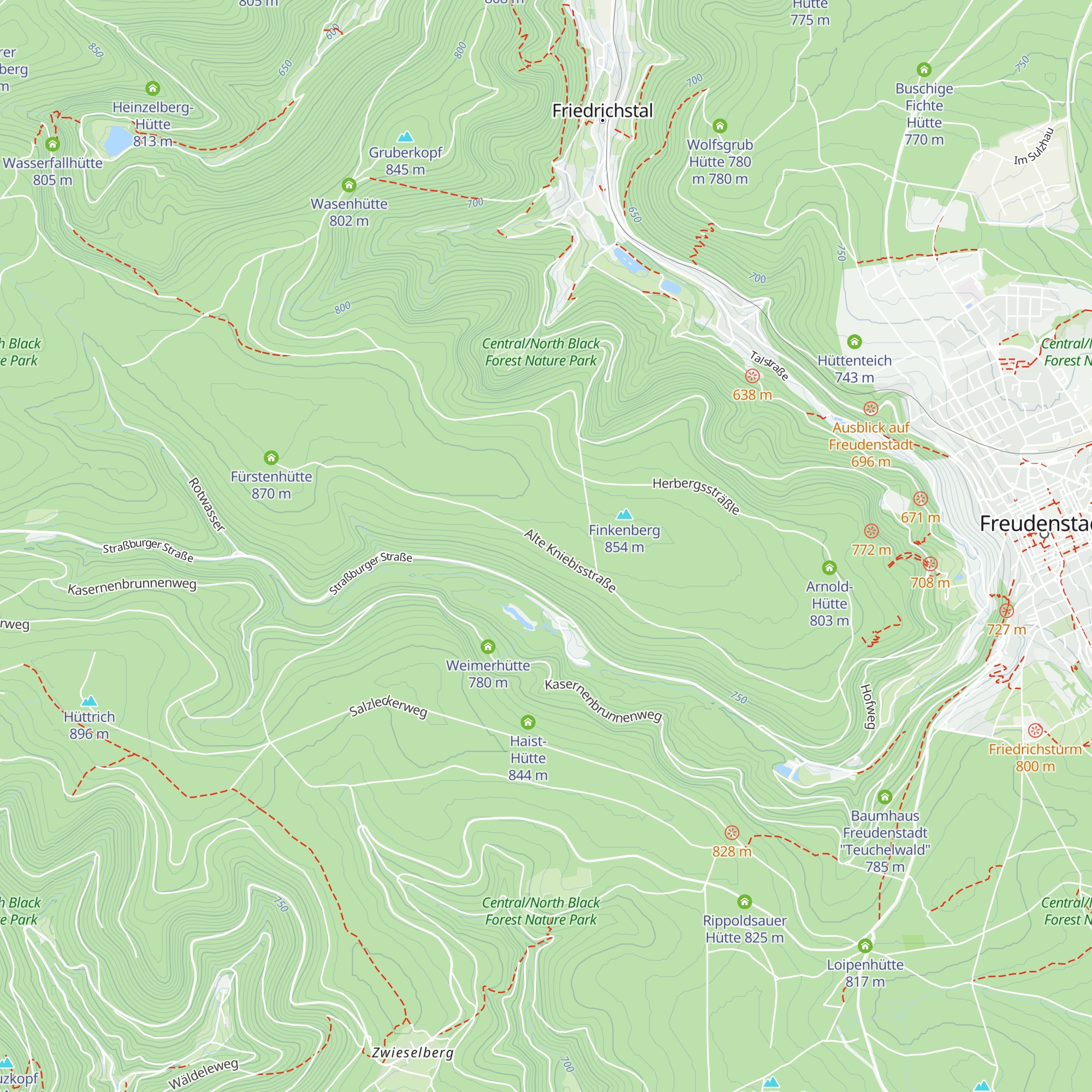 Kohlwaldhütte map