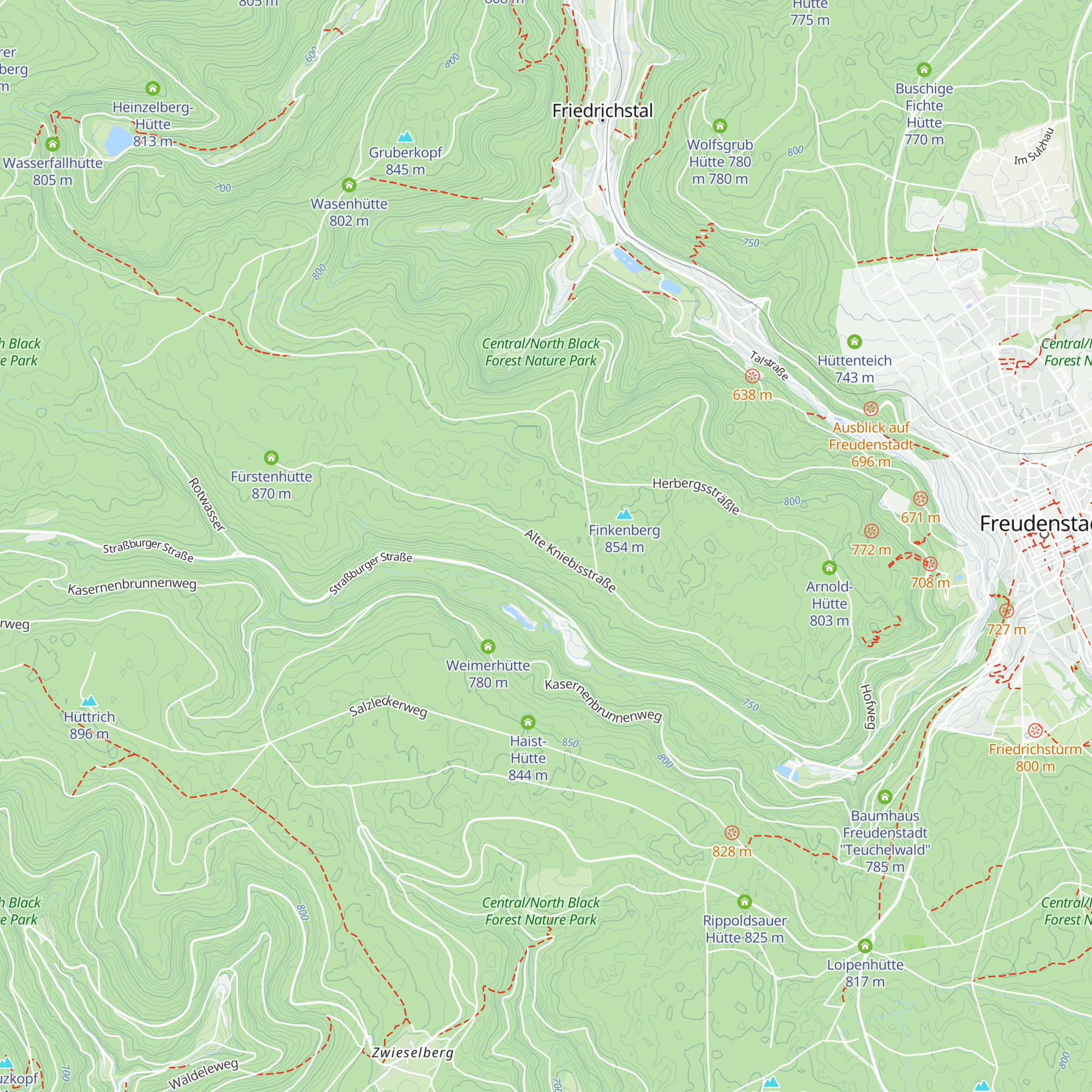 Kohlwaldhütte map