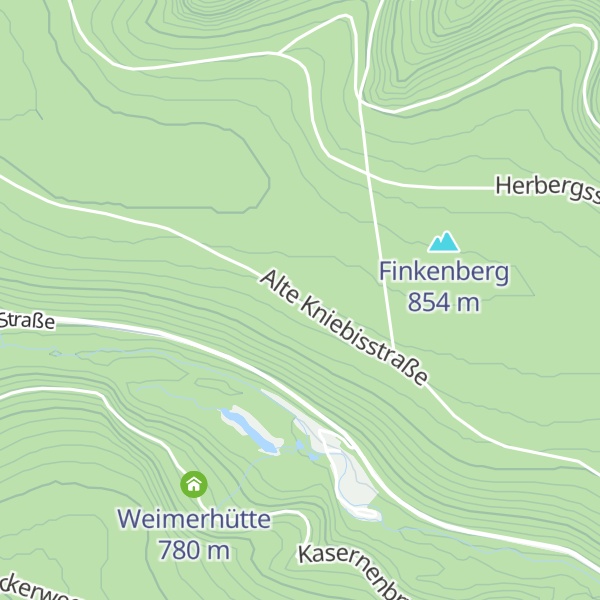 Map of Kohlwaldhütte