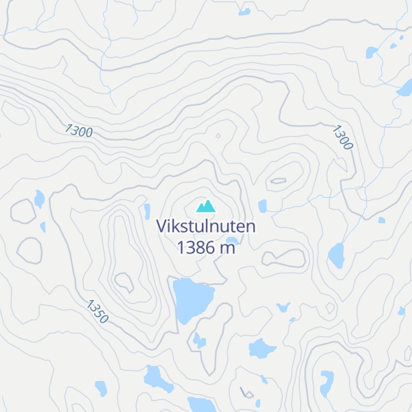 Map of Vikstulnuten