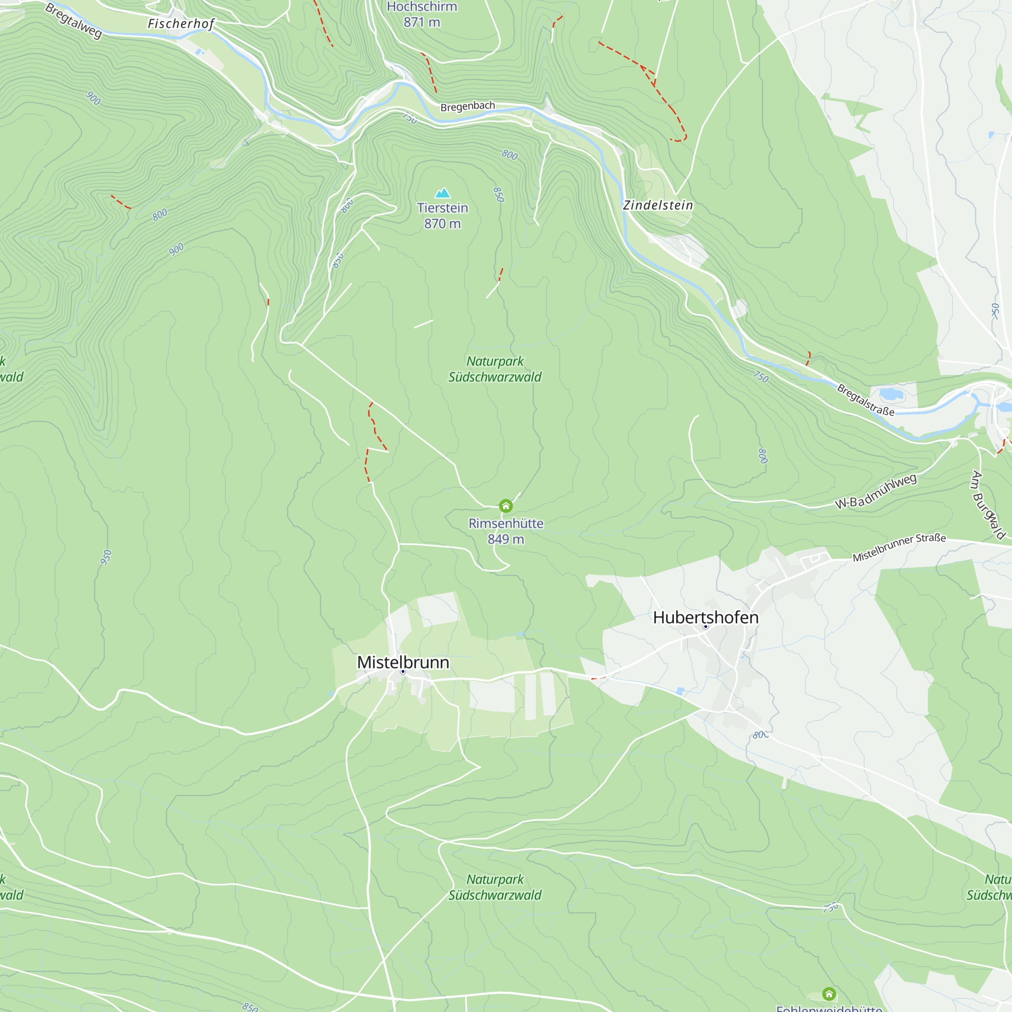 Rimsenhütte map