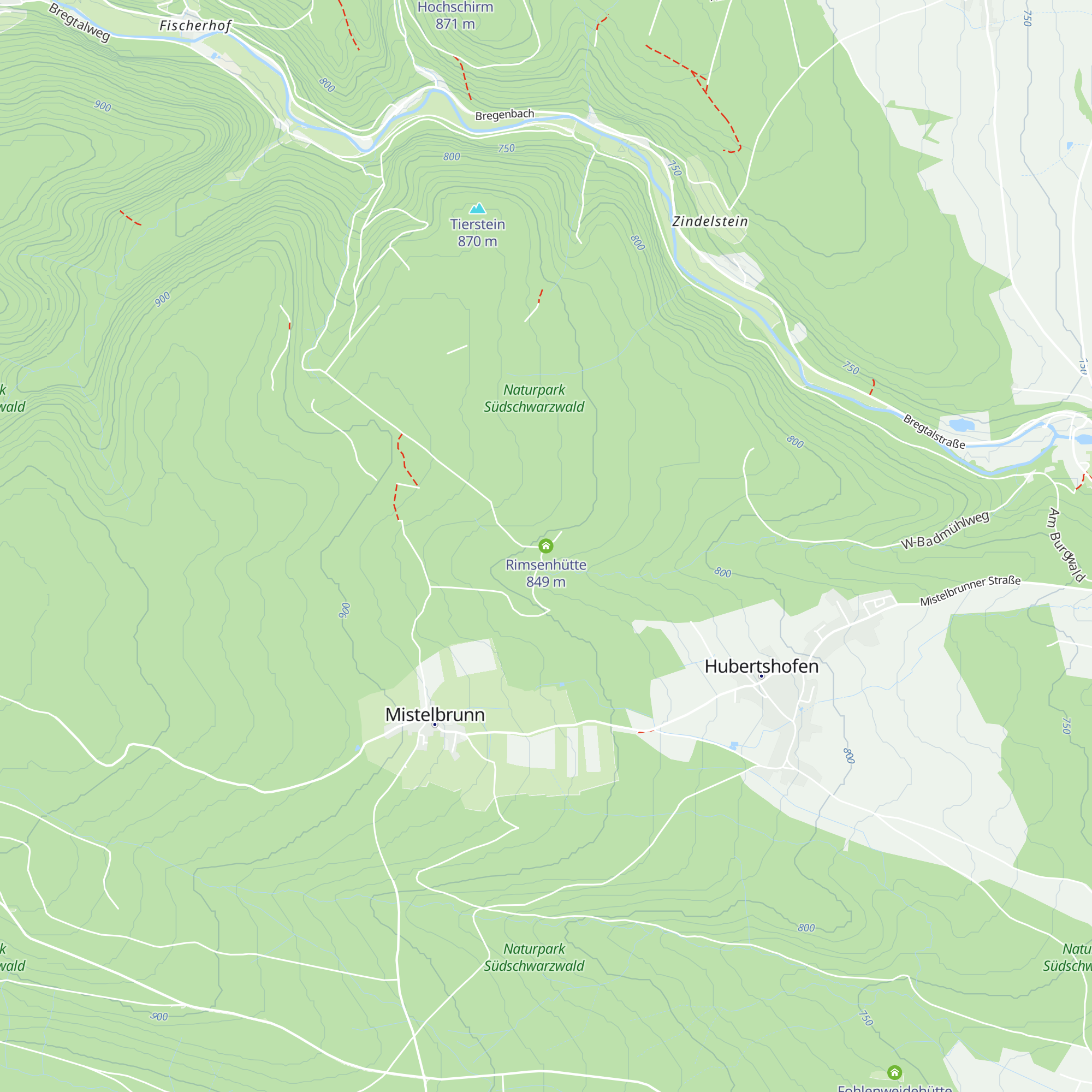 Rimsenhütte map