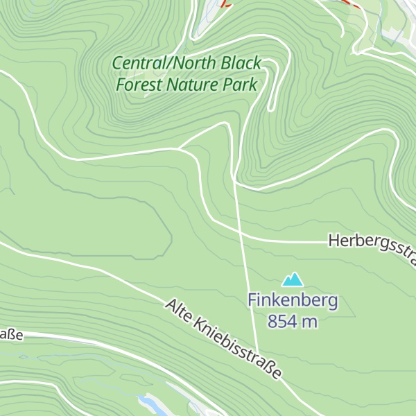 Map of Finkenkopfhütte