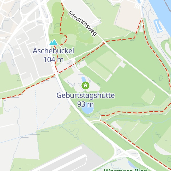 Map of Geburtstagshütte