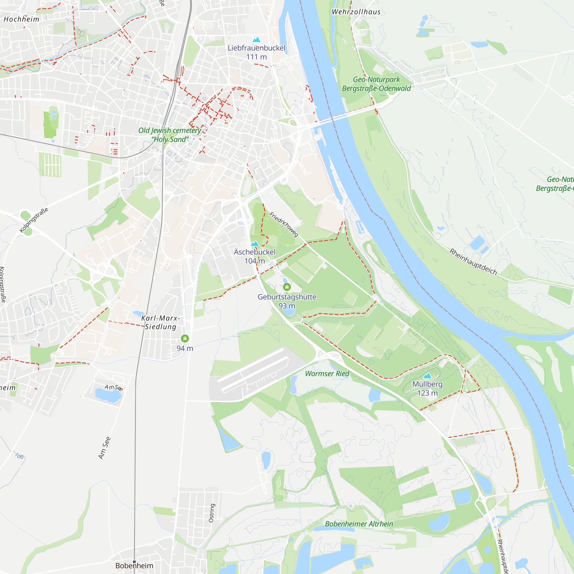 Geburtstagshütte map
