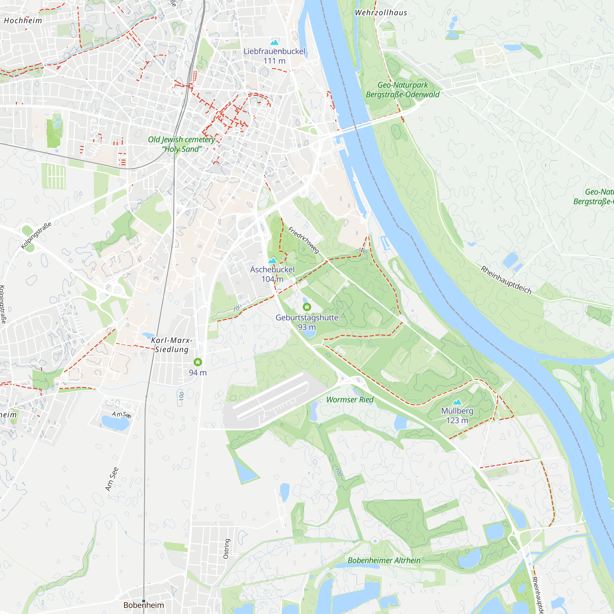 Geburtstagshütte map