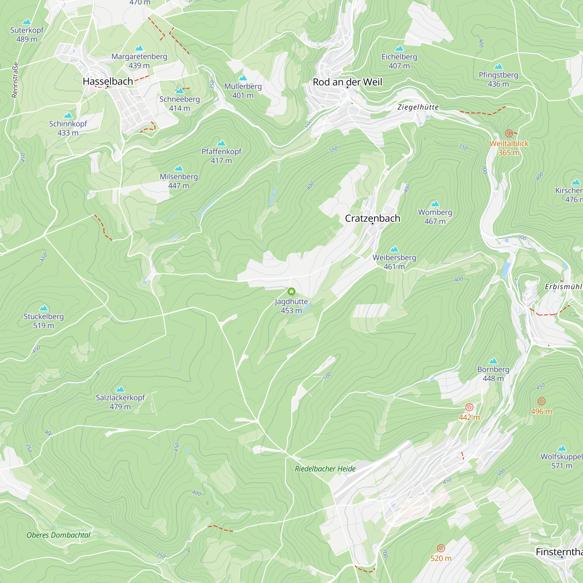 Jagdhütte map