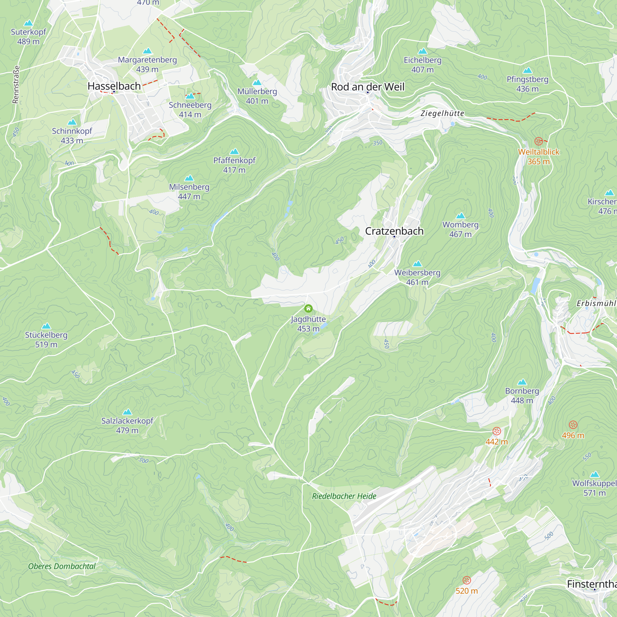 Jagdhütte map
