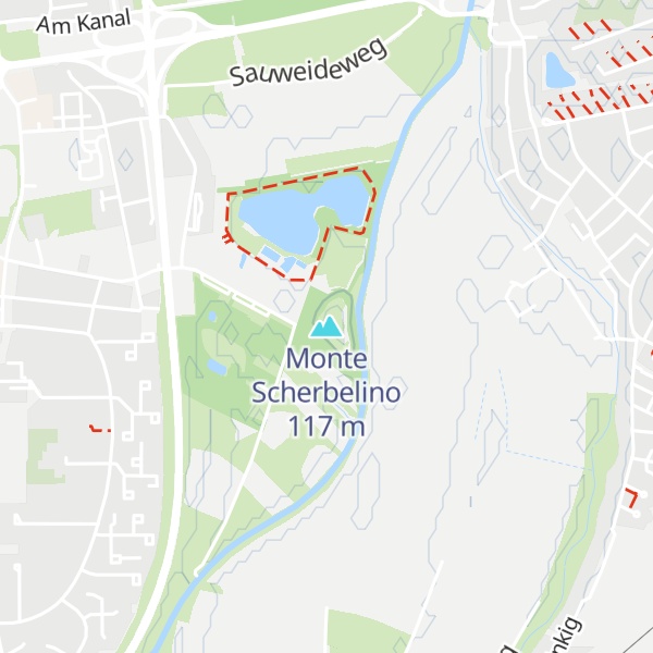 Map of Monte Scherbelino