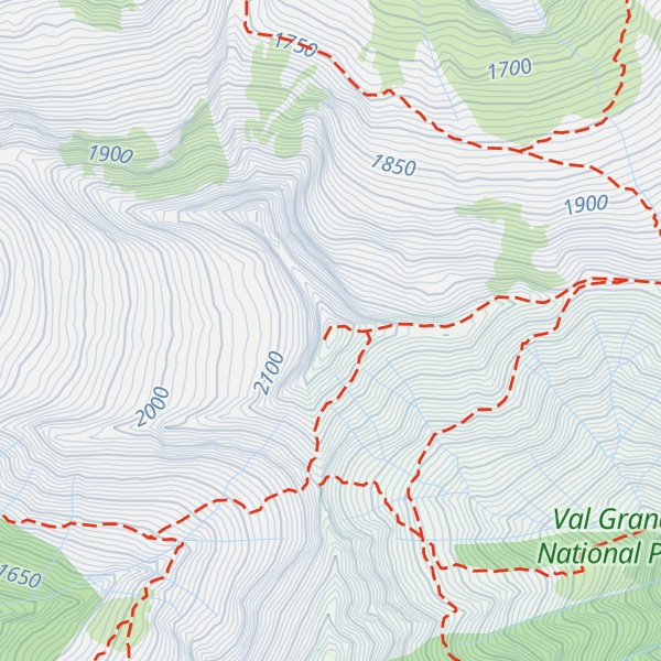 Map of Pizzo Tignolino