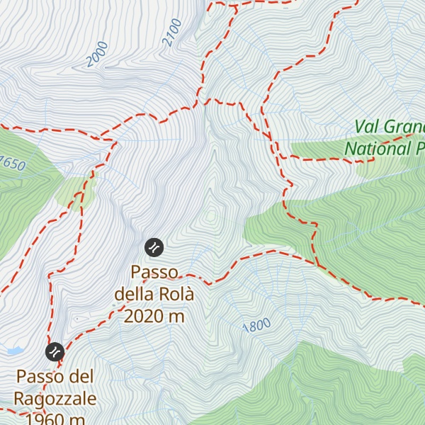 Map of Testa di Menta