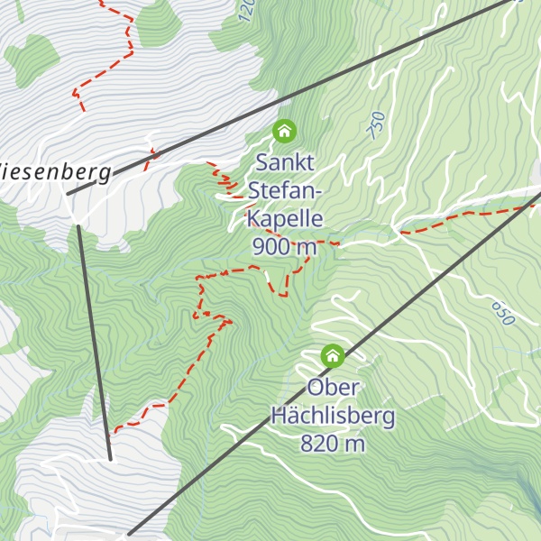 Map of Ferienhaus Heinzi
