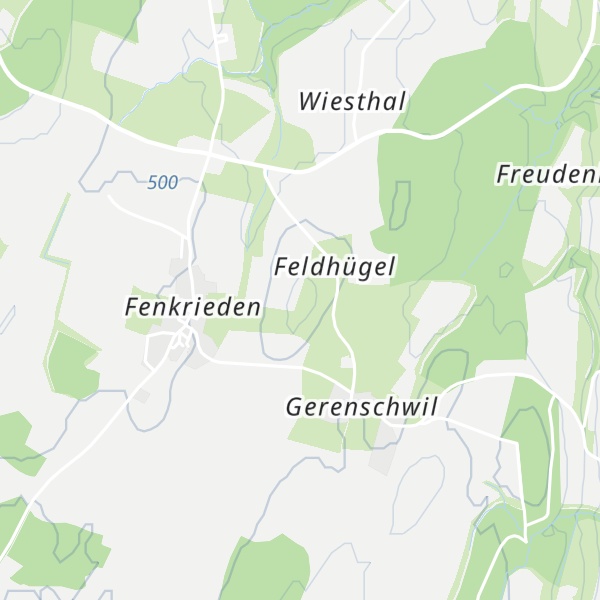 Map of Feldhübel