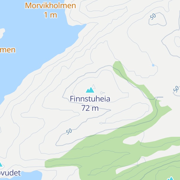 Map of Finnstuheia