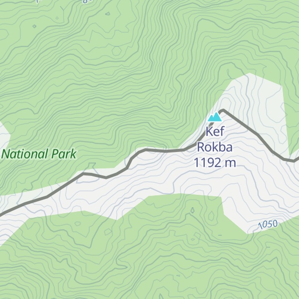 Map of Jebel Ghorra