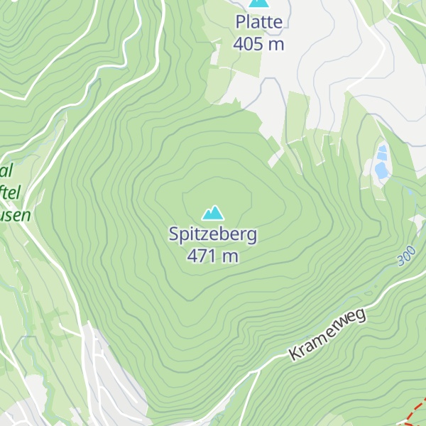 Map of Spitzeberg