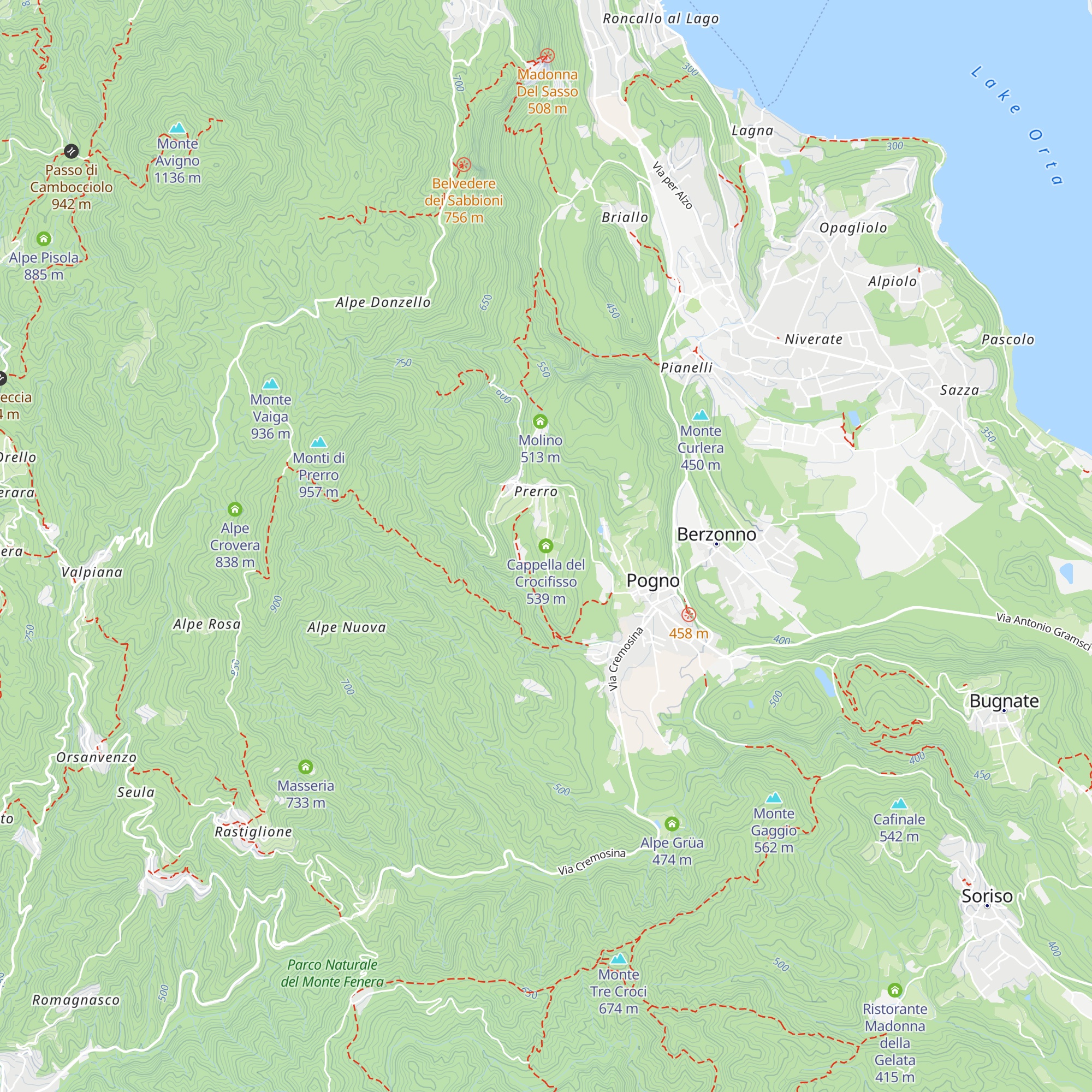 Cappella del Crocifisso map