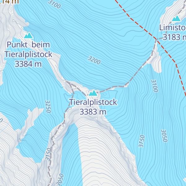 Map of Tieralplistock