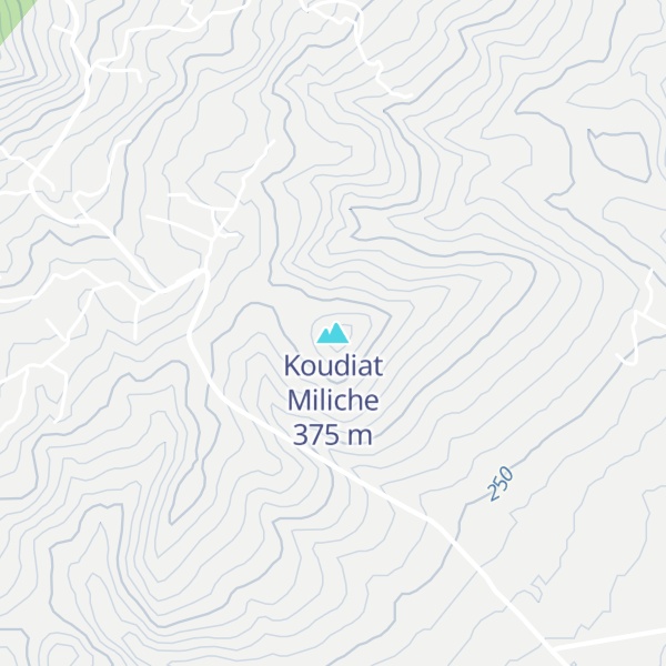Map of Koudiat Miliche