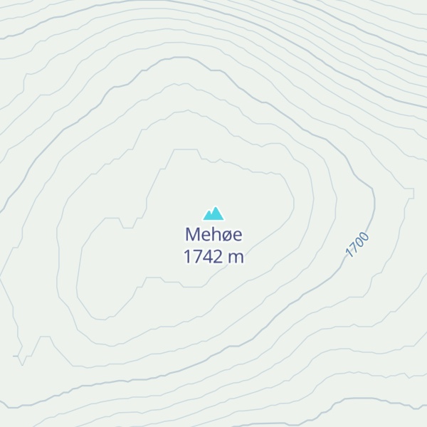 Map of Mehøe