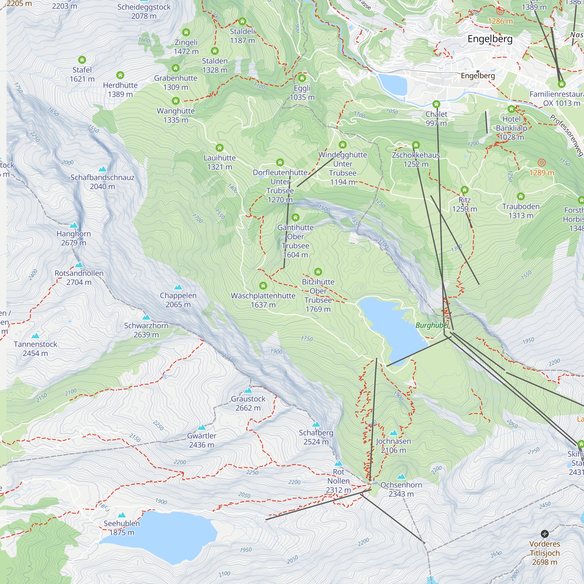 Lochhütte map