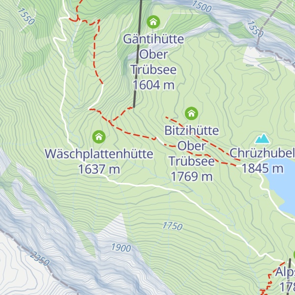 Map of Lochhütte