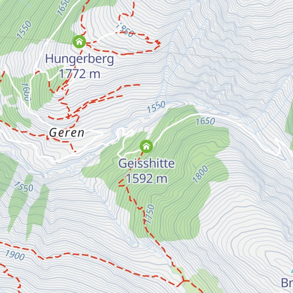 Map of Geisshitte