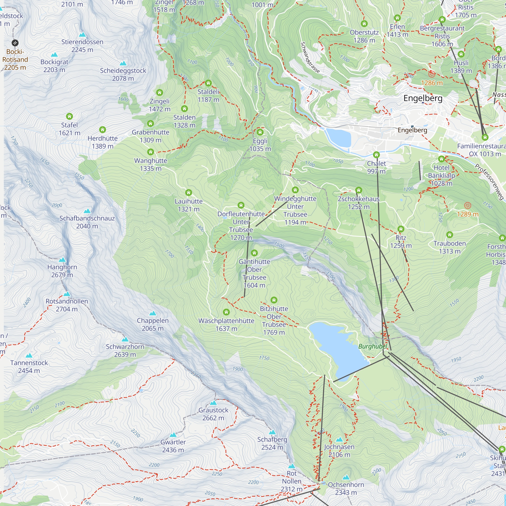 Ober Gänti map