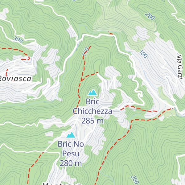 Map of Bric Chicchezza