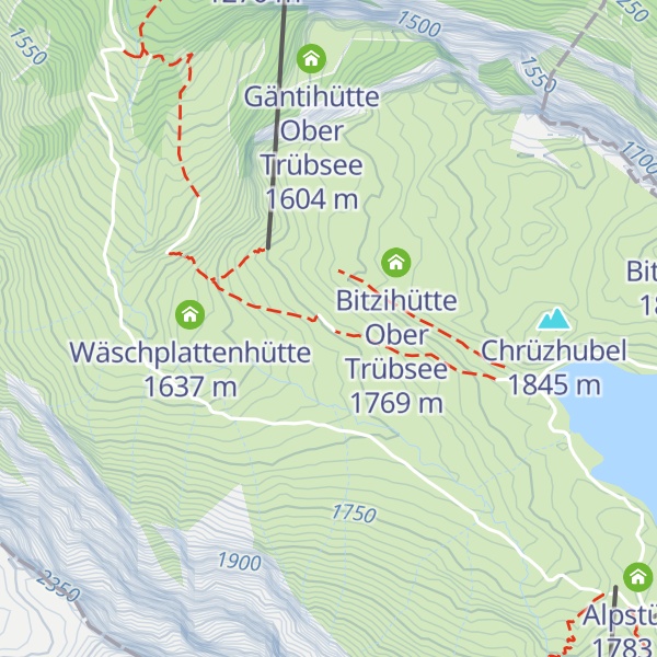 Map of Windegghütte