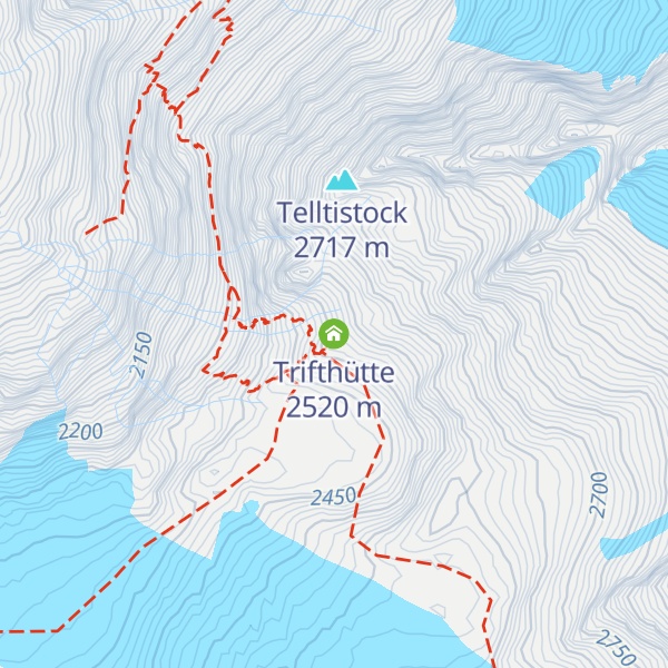 Map of Trifthütte