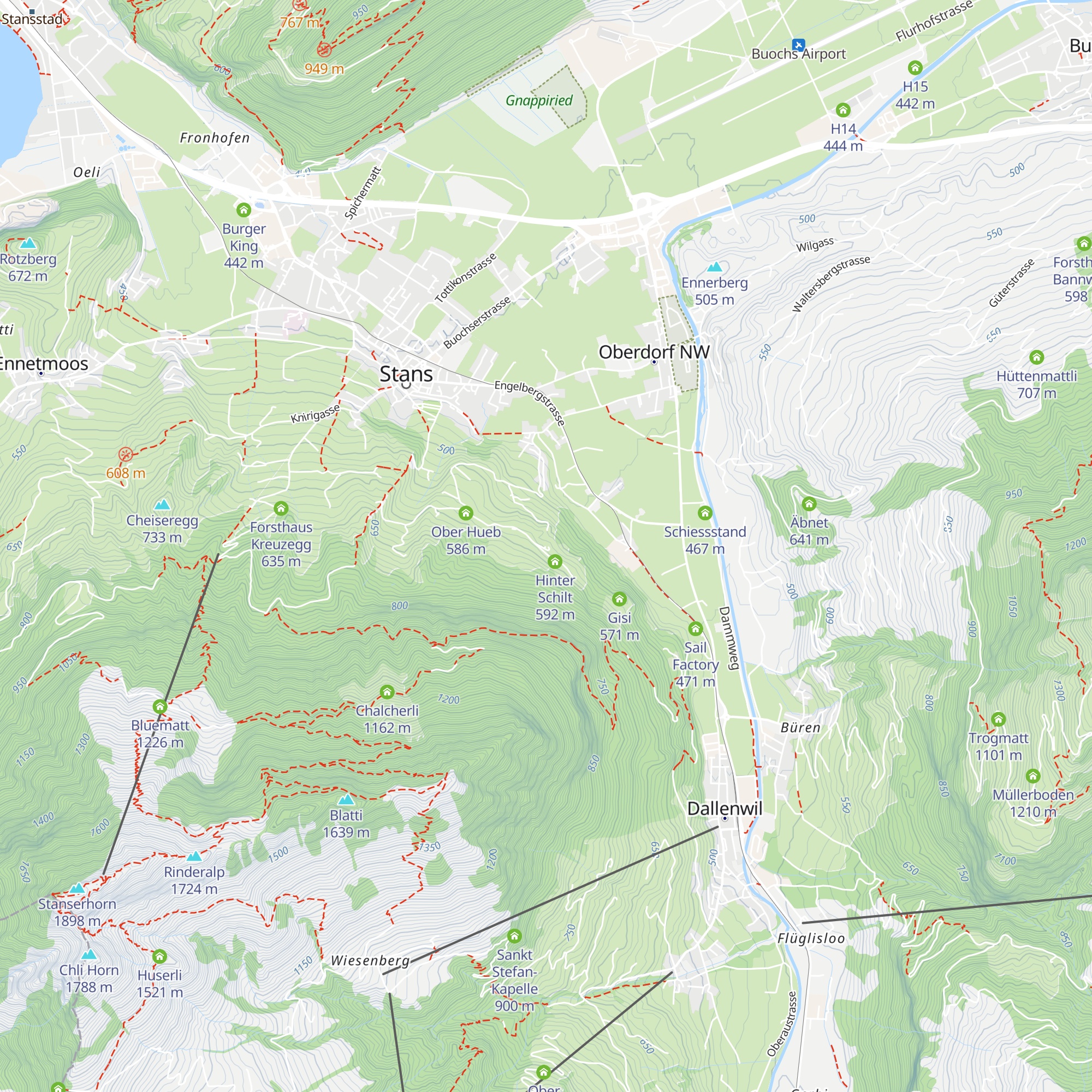 Schilt map