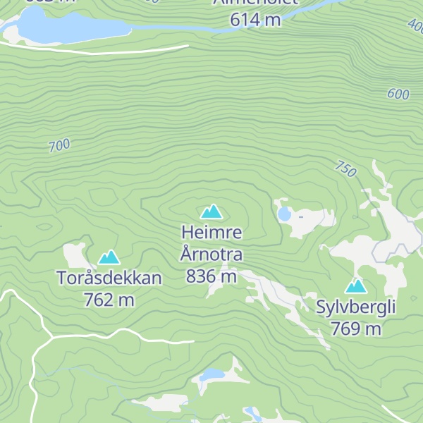 Map of Heimre Årnotra