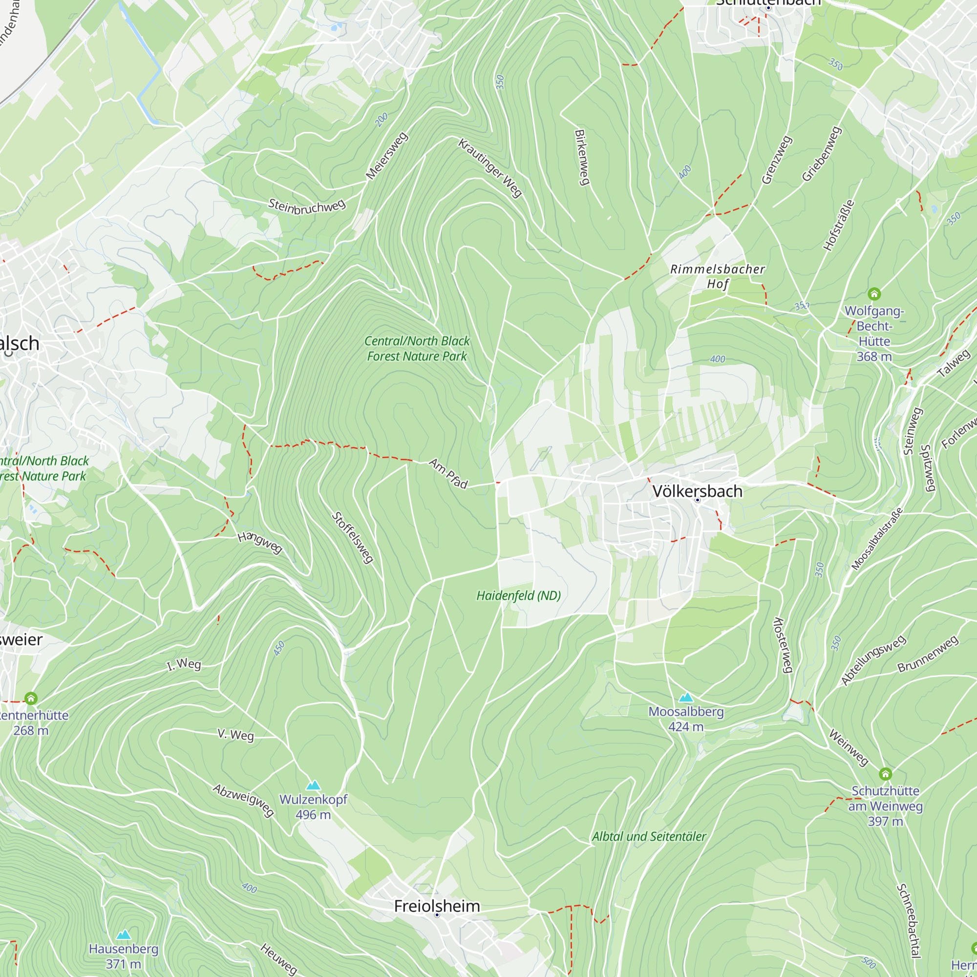 Grillhütte Rottännle map