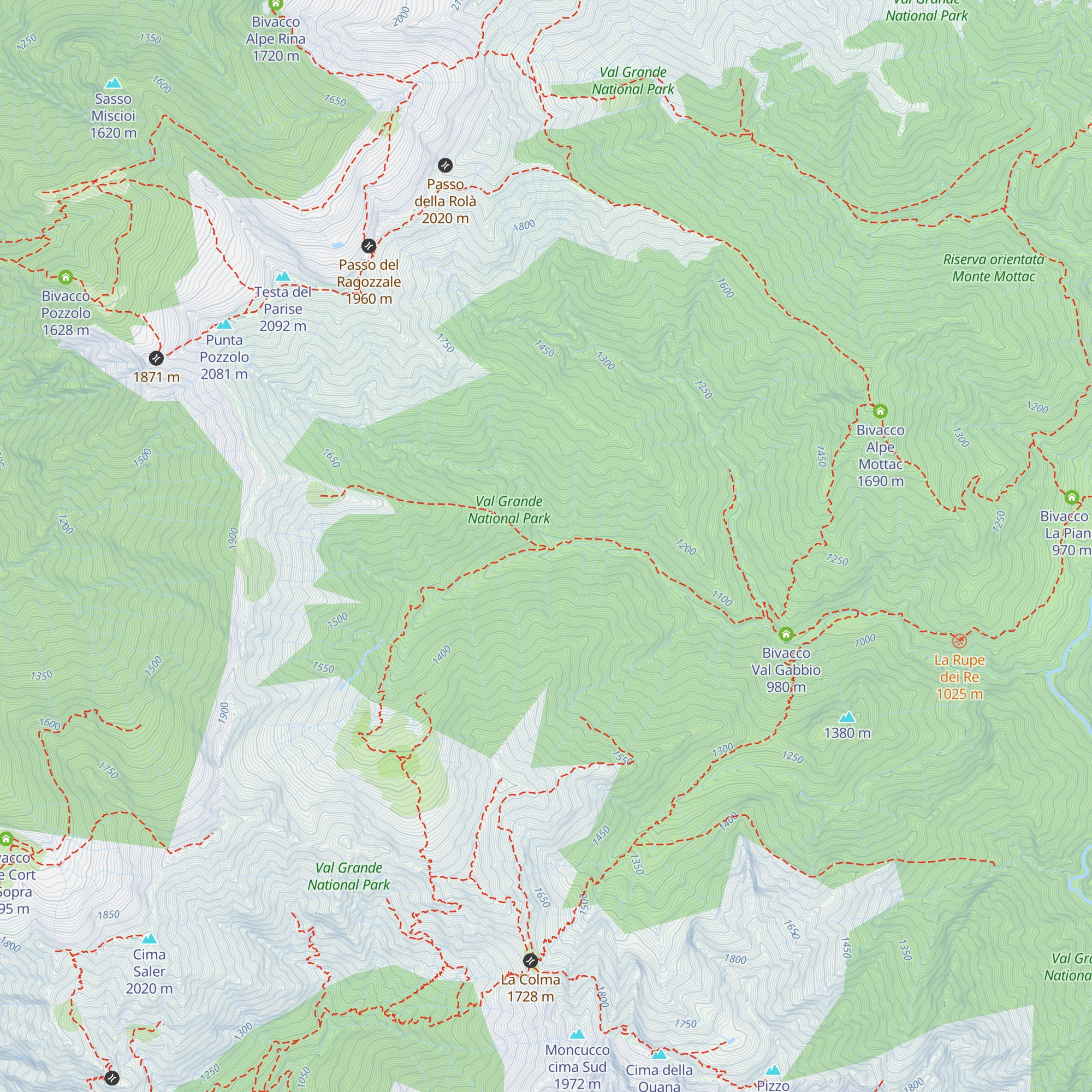 Riparo map