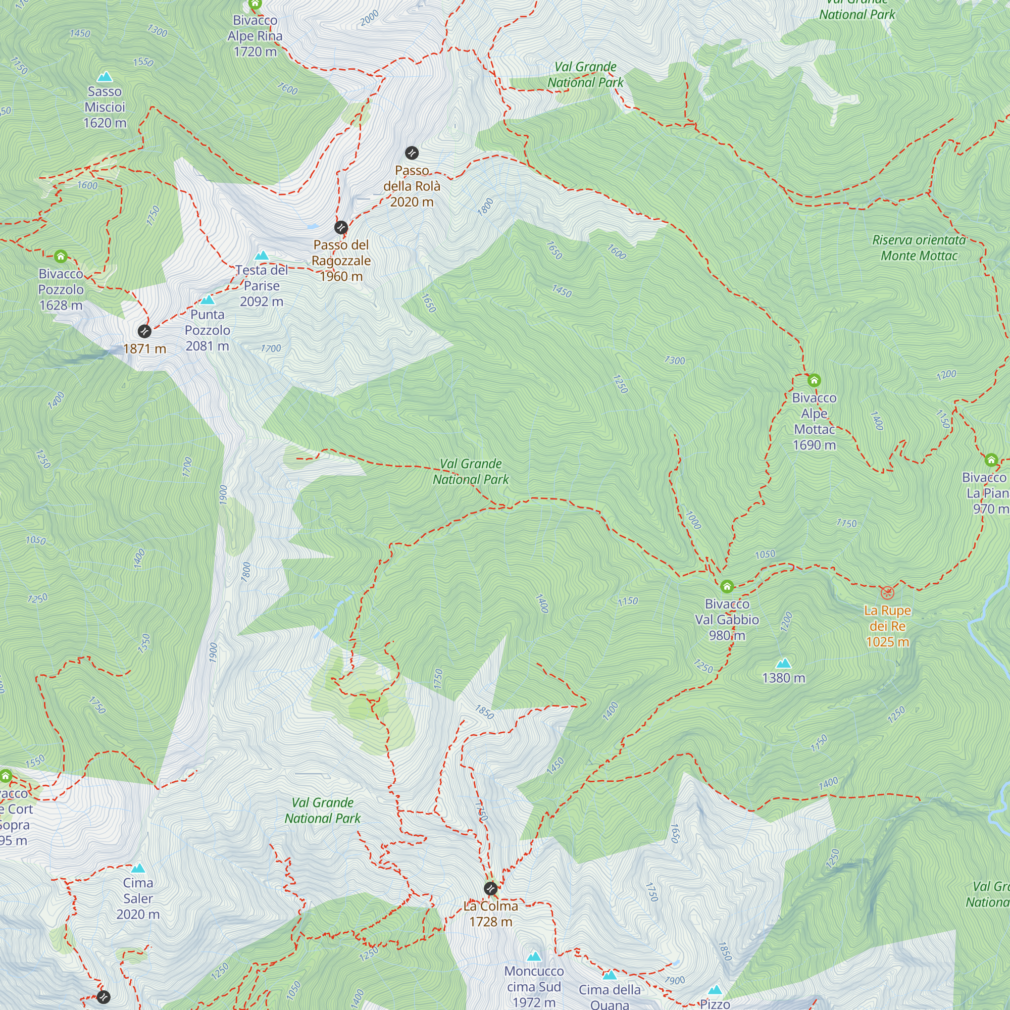 Riparo map