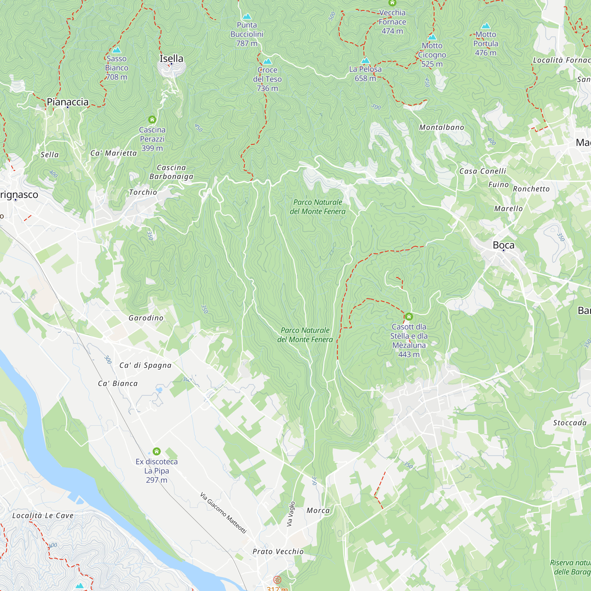 Regno del Vaglio map