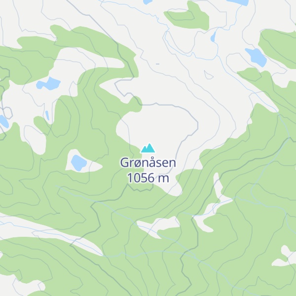 Map of Grønåsen