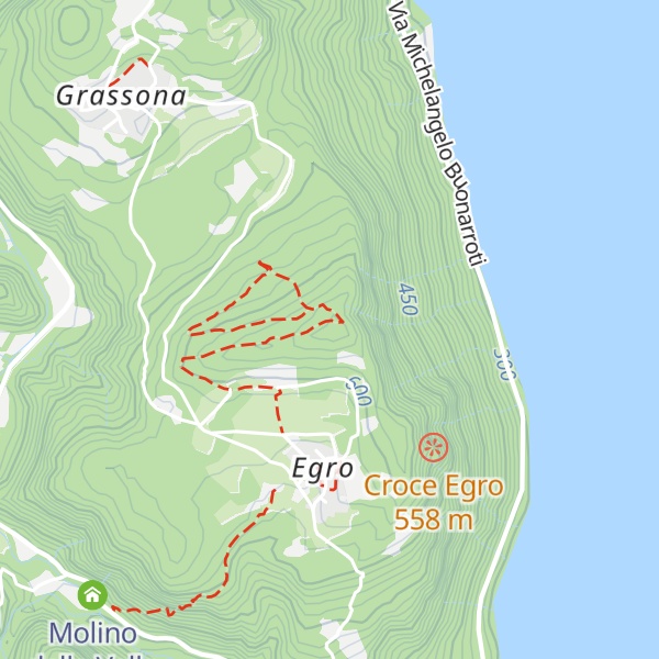 Map of Monte Camosino